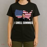 I Smell Commies, Ronald Reagan, Political Humor, President Reagan T-Shirt thumb 4