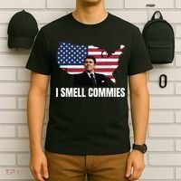I Smell Commies, Ronald Reagan, Political Humor, President Reagan T-Shirt thumb 6