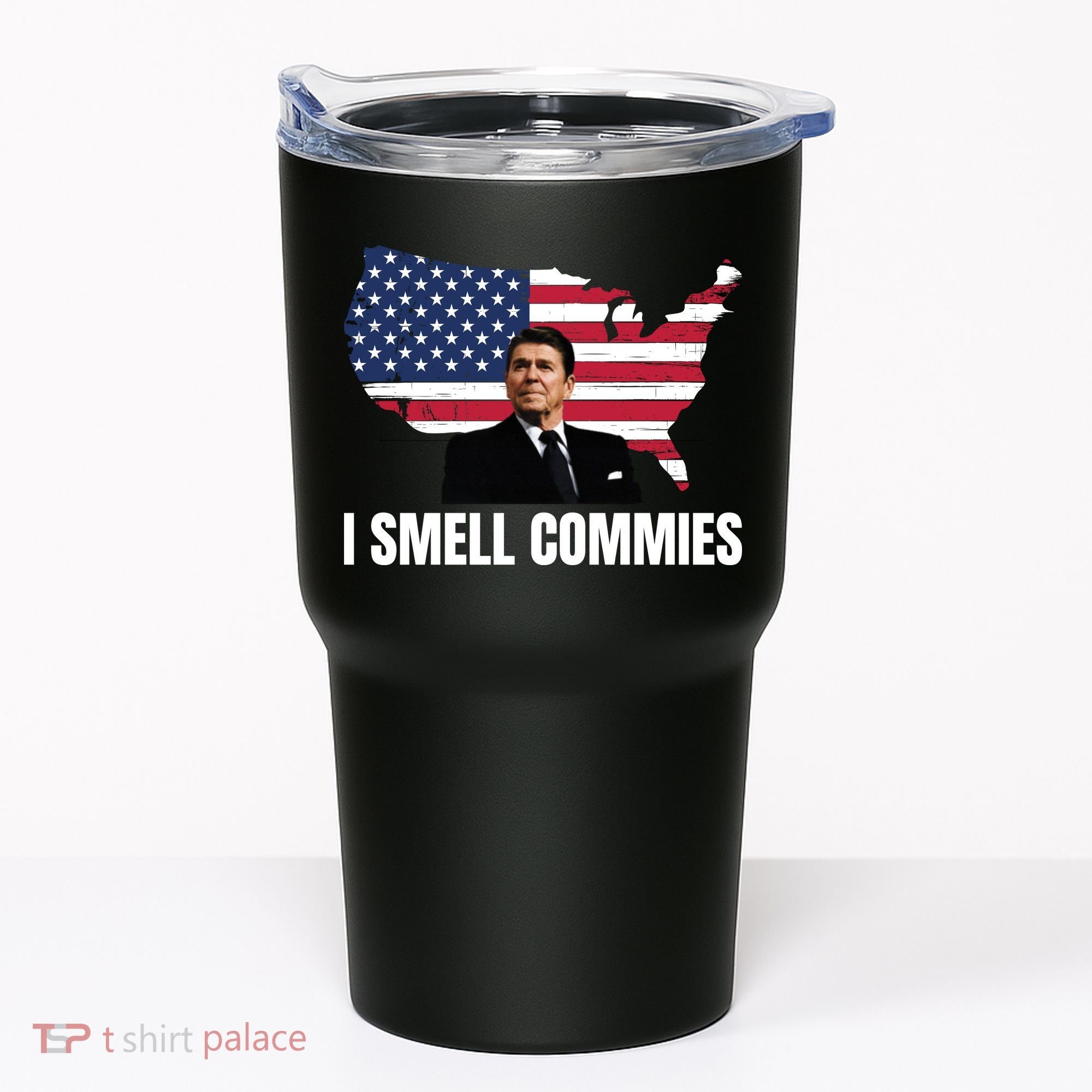 I Smell Commies, Ronald Reagan, Political Humor, President Reagan Tumbler