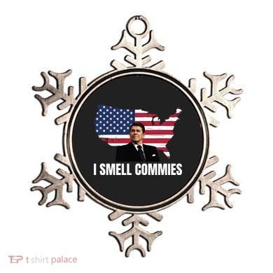 I Smell Commies, Ronald Reagan, Political Humor, President Reagan Ornament