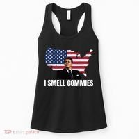 I Smell Commies, Ronald Reagan, Political Humor, President Reagan Women's Tank Top thumb 0