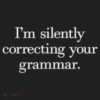 IM Silently Correcting Your Grammar. Women's Sweatshirt thumb 2