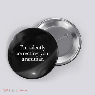 IM Silently Correcting Your Grammar. Button