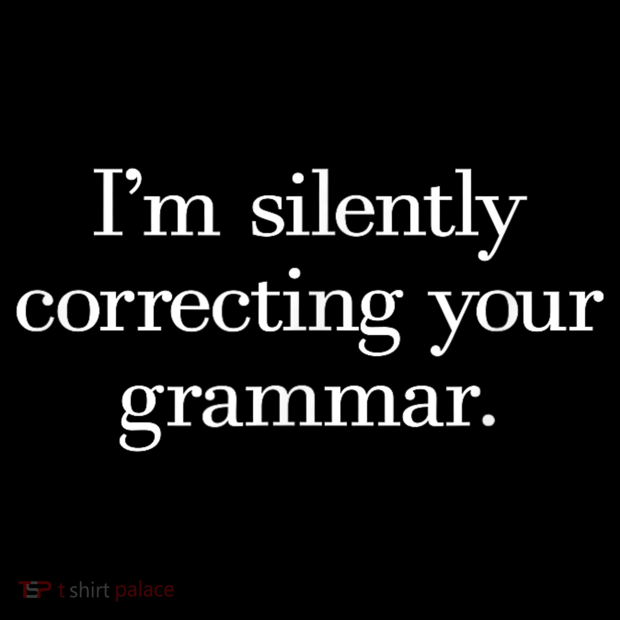 IM Silently Correcting Your Grammar. Kids Long Sleeve Shirt