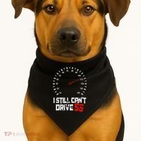 I Still CanT Drive 55 Driving Speed Limit Violation Joke USA-Made Doggie Bandana thumb 1