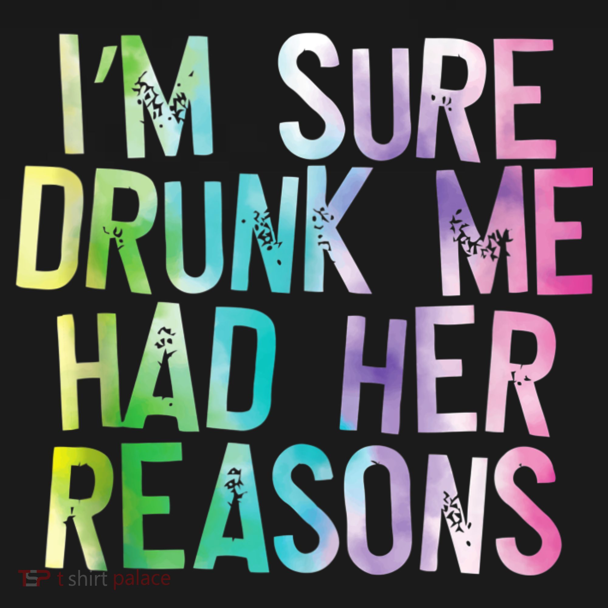 I'm Sure Drunk Me Had Her Reasons, Funny, Drinking, Love USA-Made Doggie Bandana