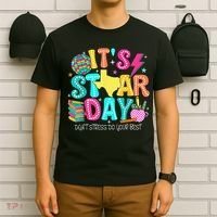 It's Staar Day Testing Day Exam Teachers State Testing Women T-Shirt thumb 6
