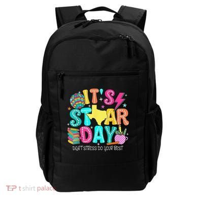 It's Staar Day Testing Day Exam Teachers State Testing Women Backpack
