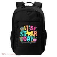It's Staar Day Testing Day Exam Teachers State Testing Women Backpack thumb 0