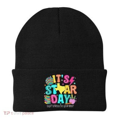 It's Staar Day Testing Day Exam Teachers State Testing Women Beanie