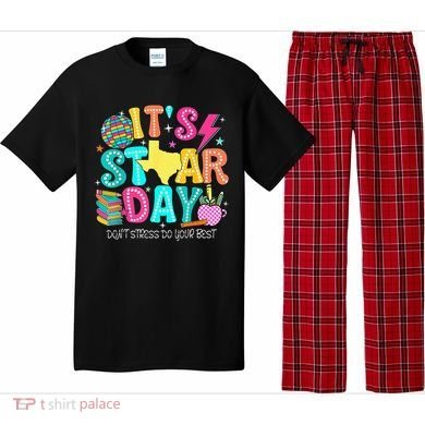 It's Staar Day Testing Day Exam Teachers State Testing Women Pajama Set