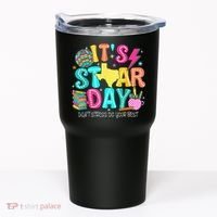 It's Staar Day Testing Day Exam Teachers State Testing Women Tumbler thumb 0