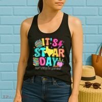 It's Staar Day Testing Day Exam Teachers State Testing Women Women's Tank Top thumb 2