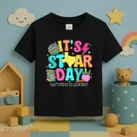 It's Staar Day Testing Day Exam Teachers State Testing Women Toddler T-Shirt thumb 3
