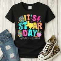 It's Staar Day Testing Day Exam Teachers State Testing Women Women's T-Shirt thumb 3
