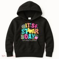 It's Staar Day Testing Day Exam Teachers State Testing Women Kids Hoodie thumb 0