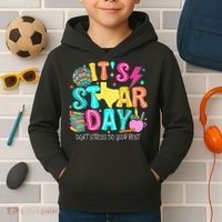 It's Staar Day Testing Day Exam Teachers State Testing Women Kids Hoodie thumb 2