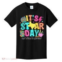 It's Staar Day Testing Day Exam Teachers State Testing Women Kids T-Shirt thumb 0