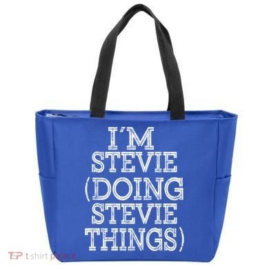 I'm Stevie Doing Stevie Things Family Reunion First Name Gift Tote Bag