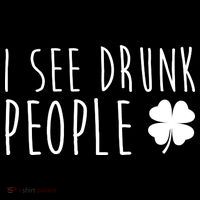 I See Drunk People Funny St Patrick's Day Women's Tank Top thumb 5