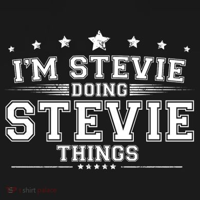 Im Stevie Doing Stevie Things Women's Tri-Blend 3/4-Sleeve Raglan Shirt