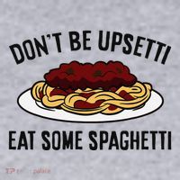 Italian Spaghetti DonT Be Upsetti Eat Some Spaghetti Women's Sweatshirt thumb 2