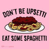 Italian Spaghetti DonT Be Upsetti Eat Some Spaghetti Coaster thumb 2