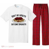 Italian Spaghetti DonT Be Upsetti Eat Some Spaghetti Pajama Set thumb 0