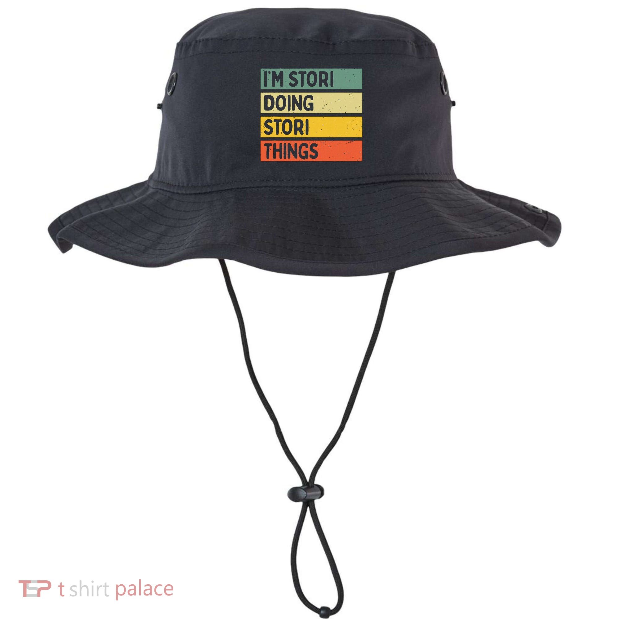 IM Stori Doing Stori Things Funny Personalized Bucket Hat