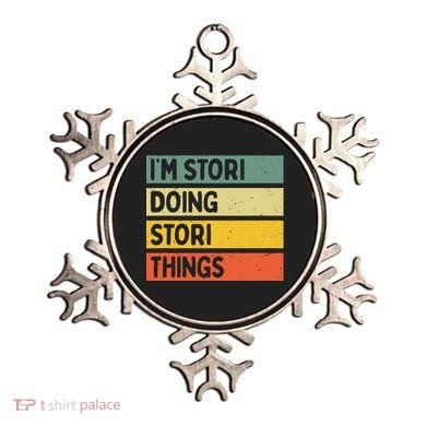 IM Stori Doing Stori Things Funny Personalized Ornament