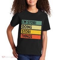 IM Stori Doing Stori Things Funny Personalized Kids T-Shirt thumb 2