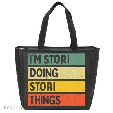 IM Stori Doing Stori Things Funny Personalized Tote Bag