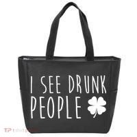I See Drunk People Funny St Patricks Day Tote Bag thumb 0
