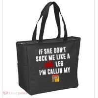 If She Don't Suck Me Like A Crab Leg I'm Calling My Old Bay Tote Bag thumb 2