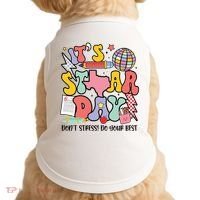 Its Staar Day Dont Stress Do Your Best Test Day Groovy Doggie Tank thumb 0