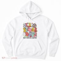 Its Staar Day Dont Stress Do Your Best Test Day Groovy Hoodie thumb 0