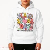 Its Staar Day Dont Stress Do Your Best Test Day Groovy Hoodie thumb 2