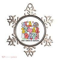 Its Staar Day Dont Stress Do Your Best Test Day Groovy Ornament thumb 0