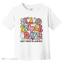 Its Staar Day Dont Stress Do Your Best Test Day Groovy Toddler T-Shirt thumb 0