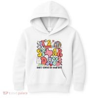 Its Staar Day Dont Stress Do Your Best Test Day Groovy Kids Hoodie thumb 0