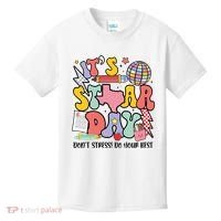 Its Staar Day Dont Stress Do Your Best Test Day Groovy Kids T-Shirt thumb 0