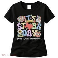 It's Staar Day Don't Stress Do Your Best Test Day Teacher Women's T-Shirt thumb 0