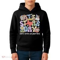 It's Staar Day Don't Stress Do Your Best Test Day Teacher Kids Hoodie thumb 4