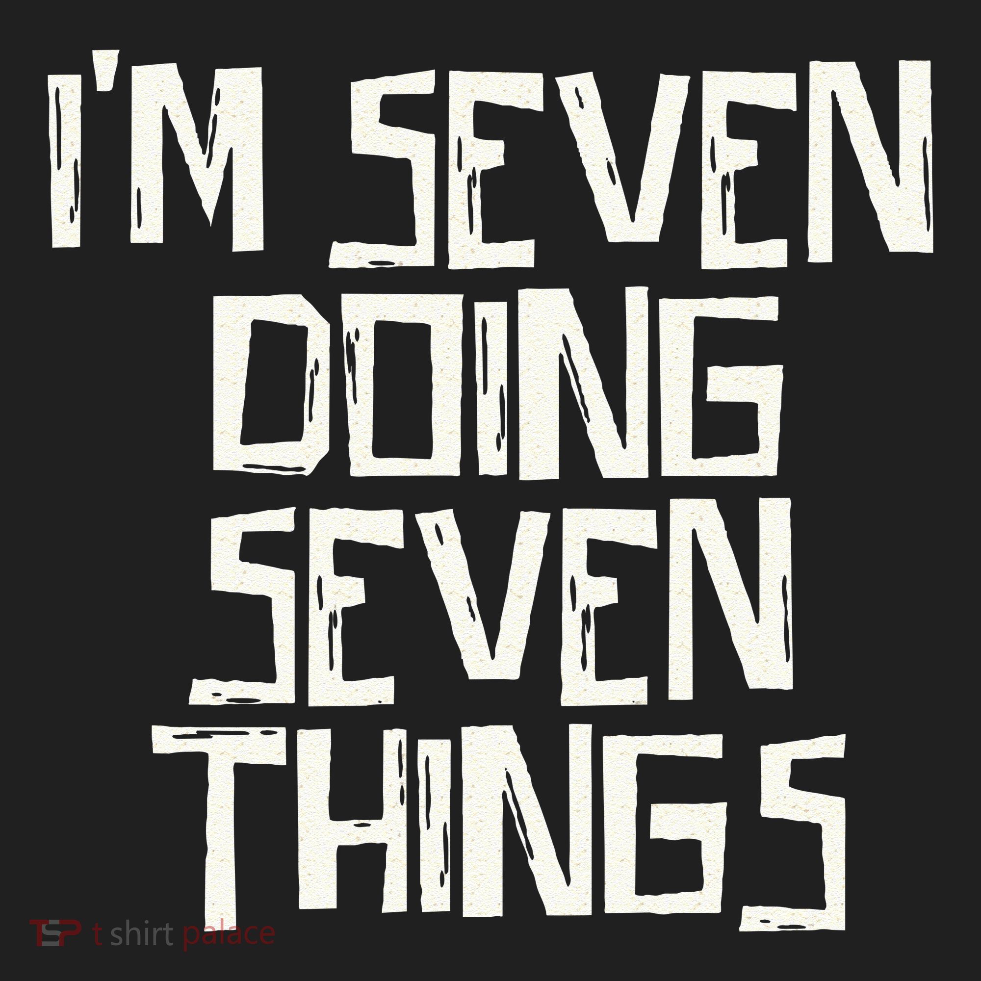 Im Seven Doing Seven Things Kids Long Sleeve Plaid Pajama Set