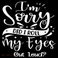 Im Sorry Did I Roll My Eyes Out Loud Funny Sarcastic Retro Stripe Pom Pom Beanie thumb 2
