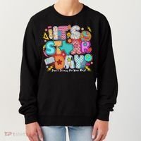 Its Star Day Dont Stress Do Your Best Testing Day Test Day Women's Sweatshirt thumb 0