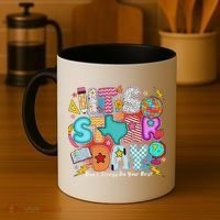 Its Star Day Dont Stress Do Your Best Testing Day Test Day Coffee Mug thumb 4