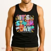 Its Star Day Dont Stress Do Your Best Testing Day Test Day Tank Top thumb 3