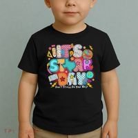 Its Star Day Dont Stress Do Your Best Testing Day Test Day Toddler T-Shirt thumb 2