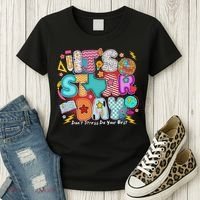 Its Star Day Dont Stress Do Your Best Testing Day Test Day Women's T-Shirt thumb 3
